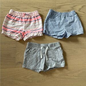 Toddler Shorts Summer Bundle Carters - Bubble Shorts - 2T/24M